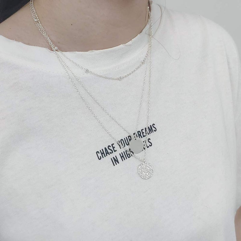 YANCHUN Layered Necklaces for Women Boho Jewelry Long Pendant Necklace Stackable Trendy Statement Layering Design - Image 3